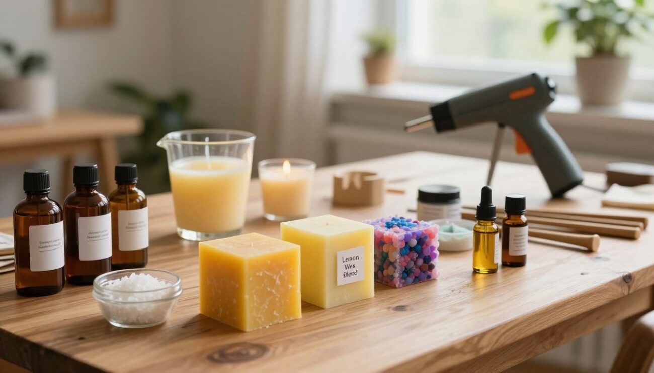 candle making materials