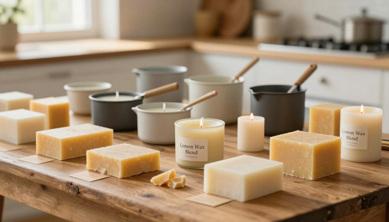 candle making wax types