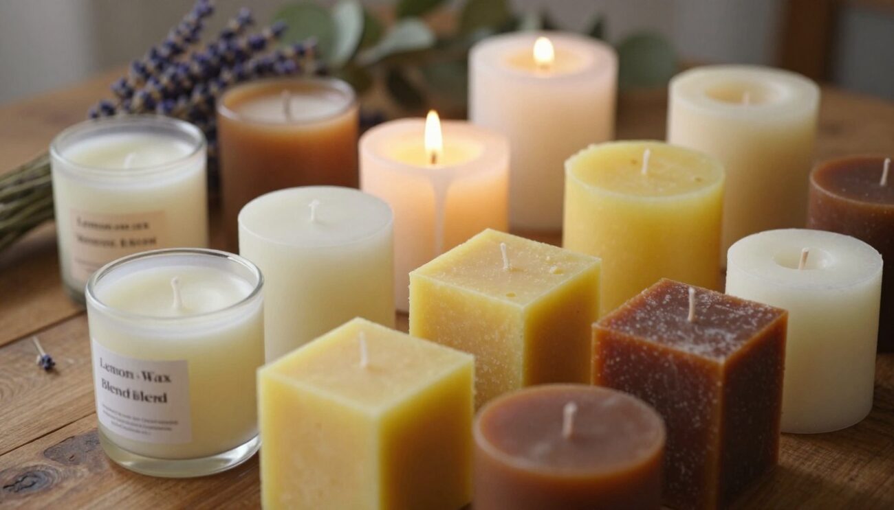 candle wax types