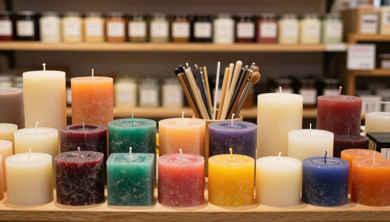 types of candle wax