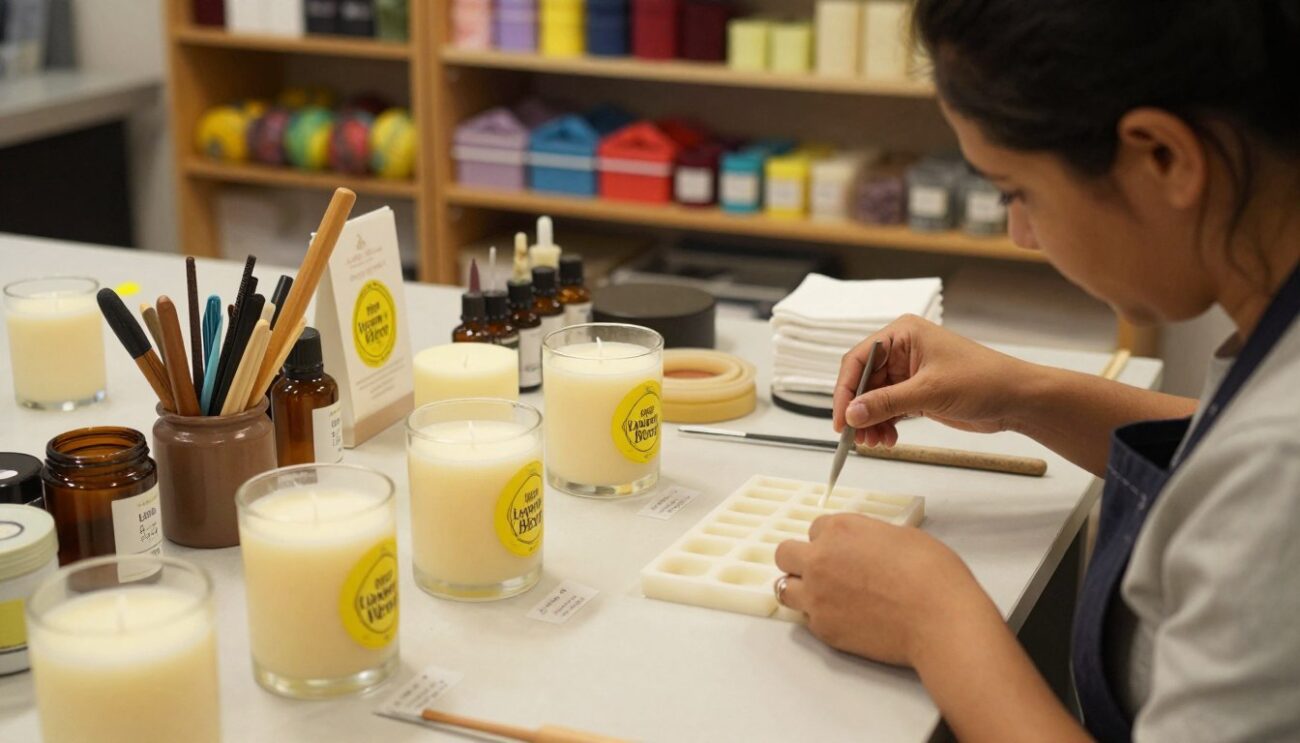 candle making labor costs