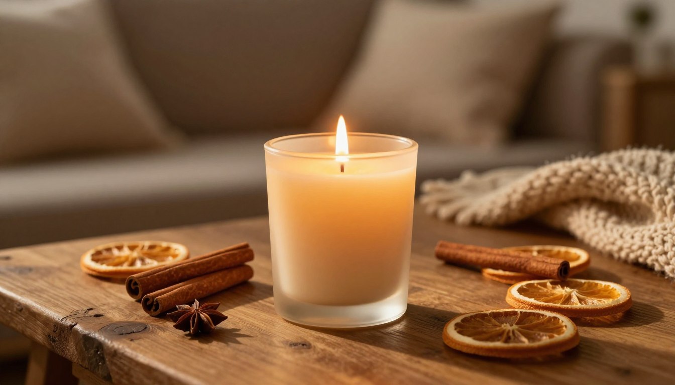 how to start a candle business workspace setup